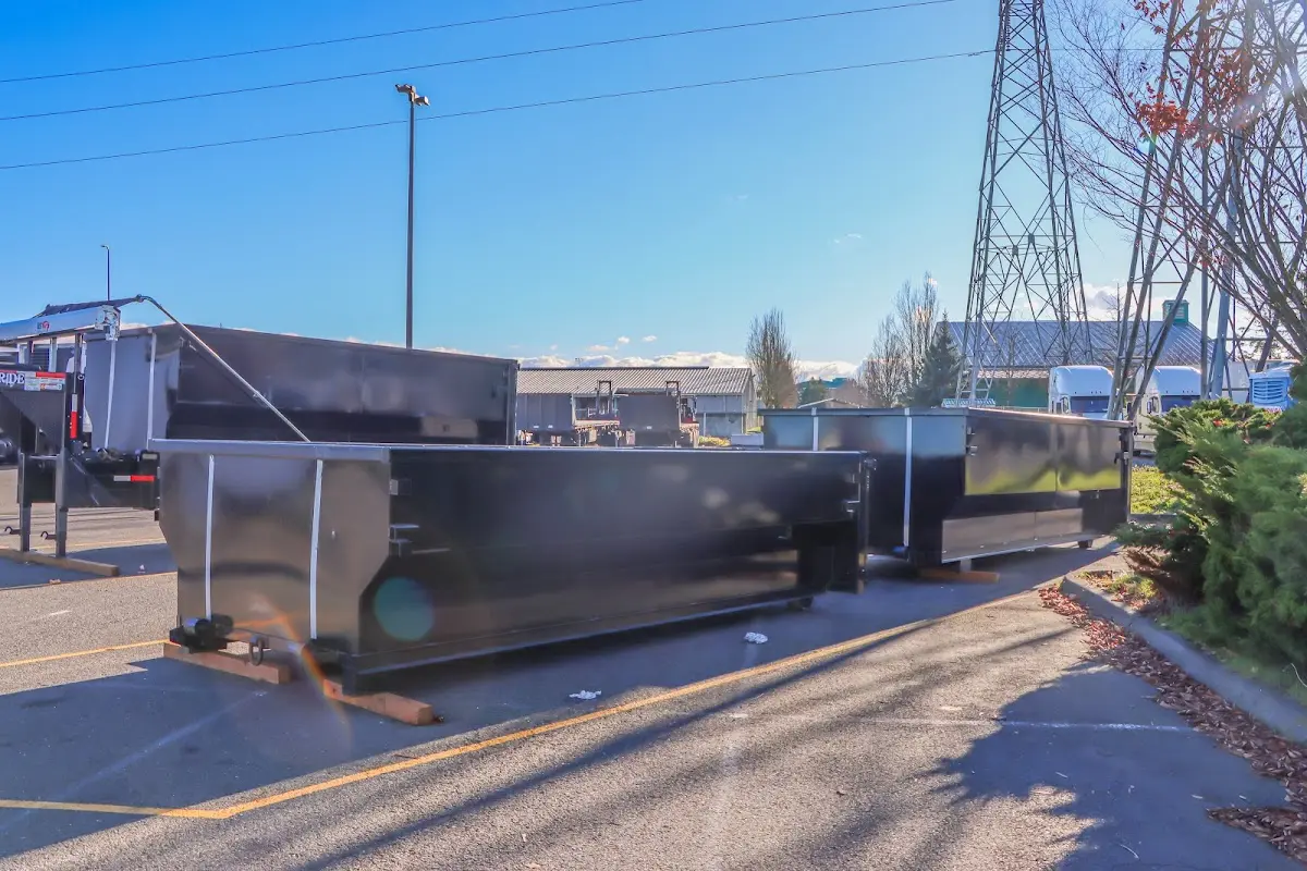 Professional dumpster rental and junk removal service in Newington Forest